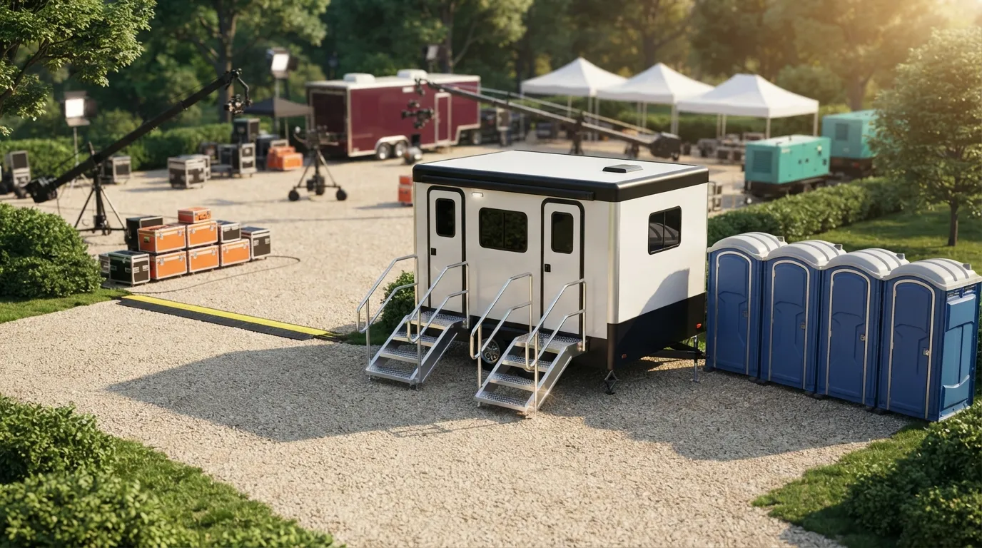 Film Set Restroom Rental in Waukegan, IL