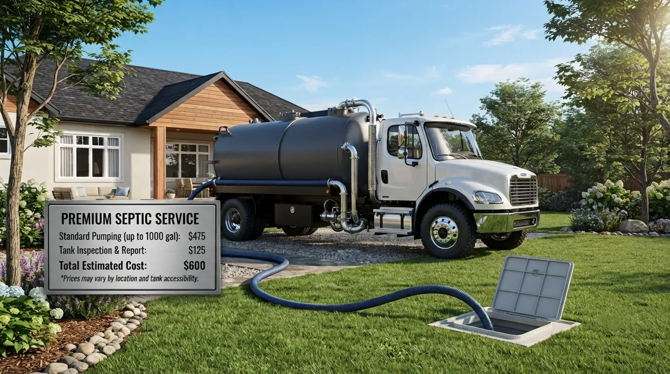 Septic Tank Pumping Cost in Waukegan, IL